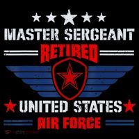 Master Sergeant Retired Air Force Military Retirement Bucket Hat thumb 4