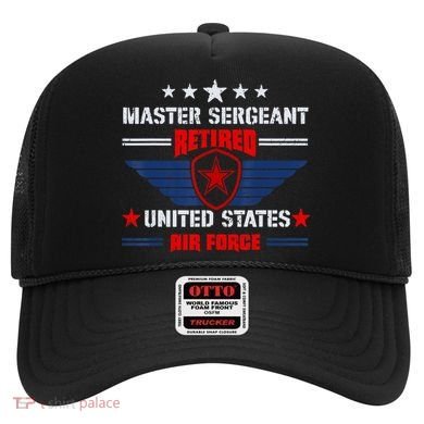 Master Sergeant Retired Air Force Military Retirement Hat