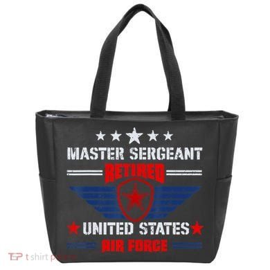 Master Sergeant Retired Air Force Military Retirement Tote Bag