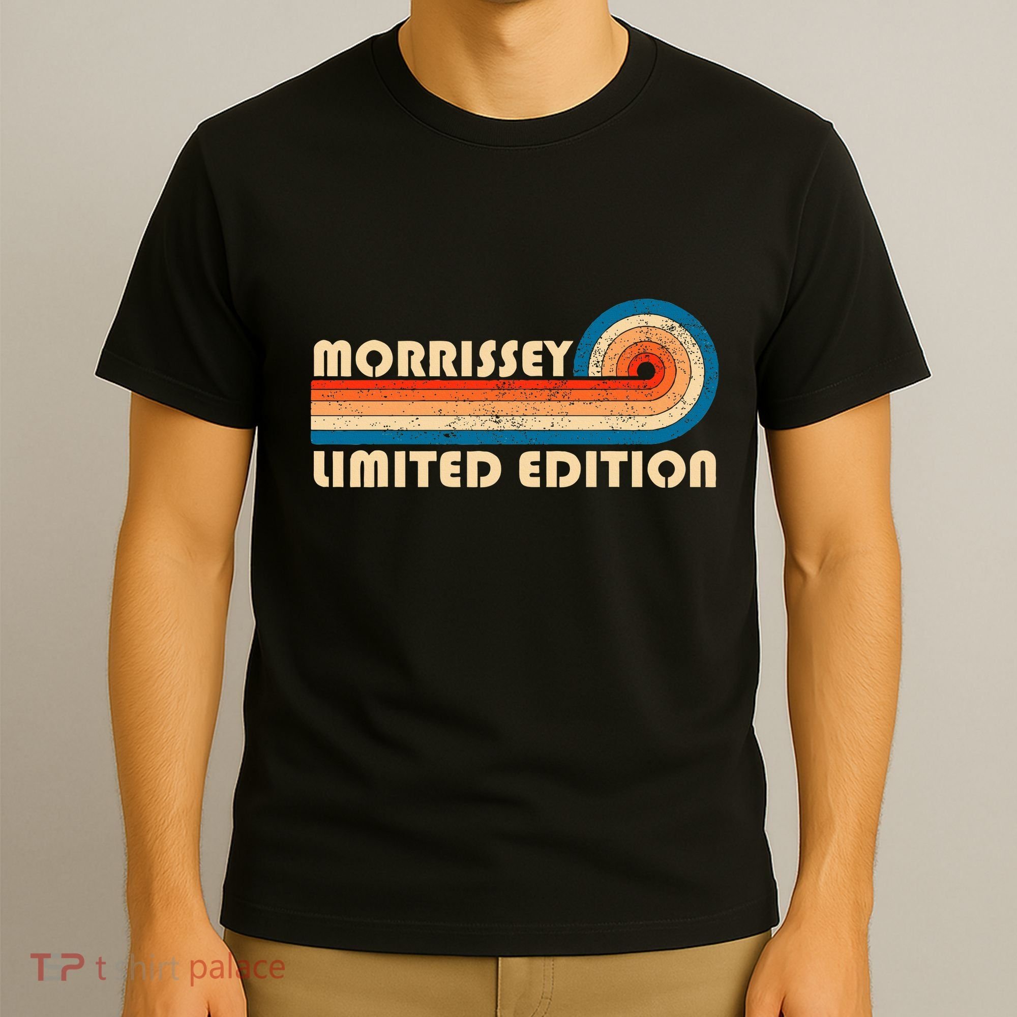 Morrissey Surname Retro Vintage 80s 90s Birthday T-Shirt
