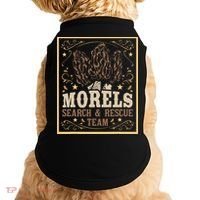 Morel Search Rescue Team Mushroom Hunting Mushroom Hunter Doggie Tank thumb 0