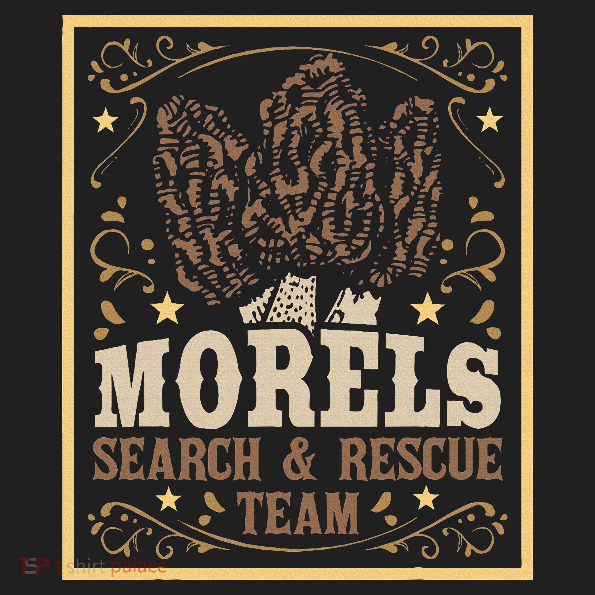 Morel Search Rescue Team Mushroom Hunting Mushroom Hunter Beanie