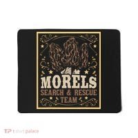 Morel Search Rescue Team Mushroom Hunting Mushroom Hunter Mousepad thumb 0