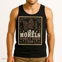 Morel Search Rescue Team Mushroom Hunting Mushroom Hunter Tank Top thumb 3