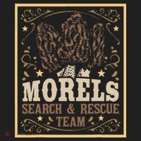 Morel Search Rescue Team Mushroom Hunting Mushroom Hunter Golf Towel thumb 3