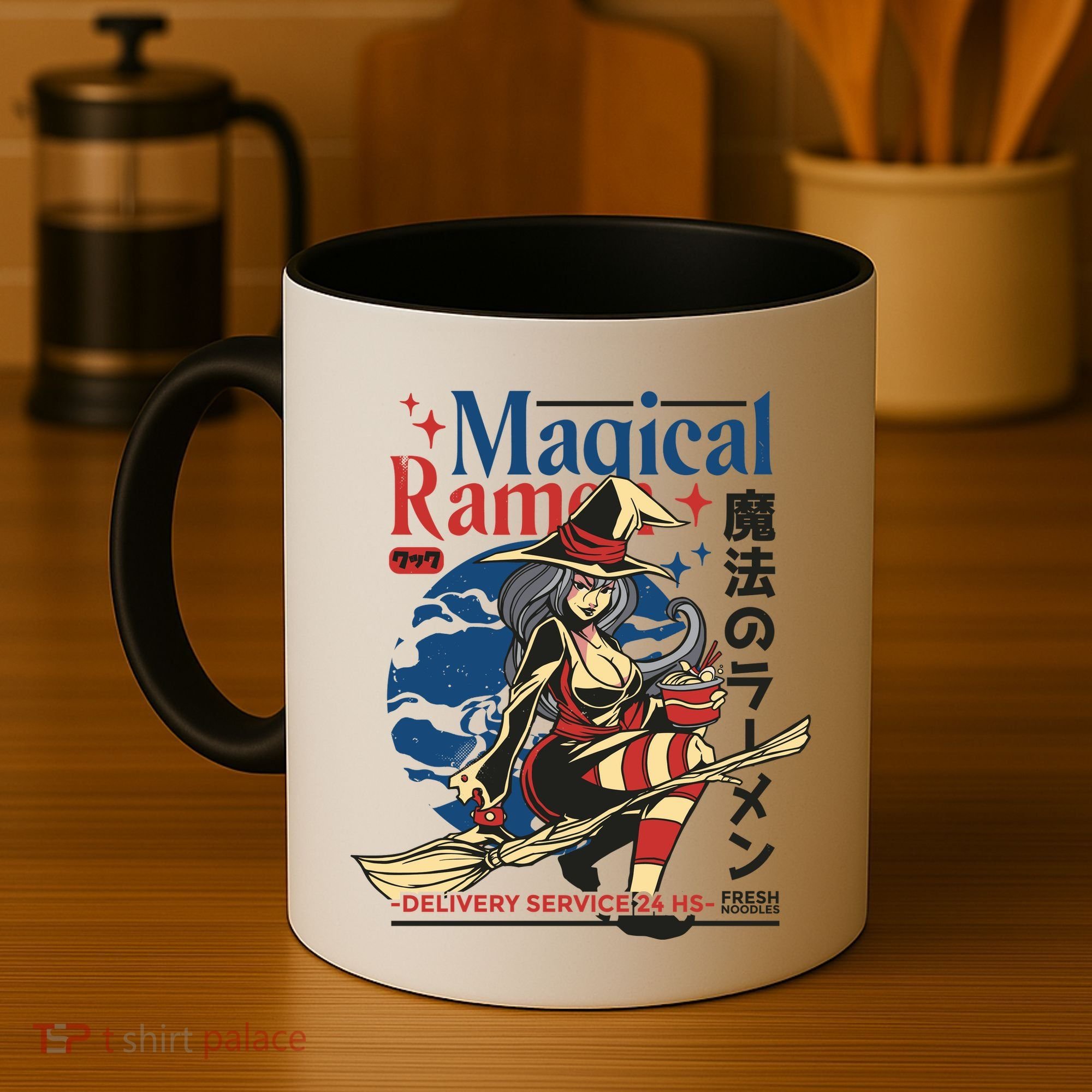 Magical Sexy Roman Noodle Witch Coffee Mug