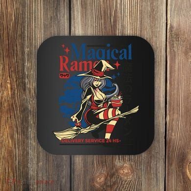 Magical Sexy Roman Noodle Witch Coaster