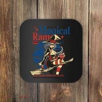 Magical Sexy Roman Noodle Witch Coaster thumb 0