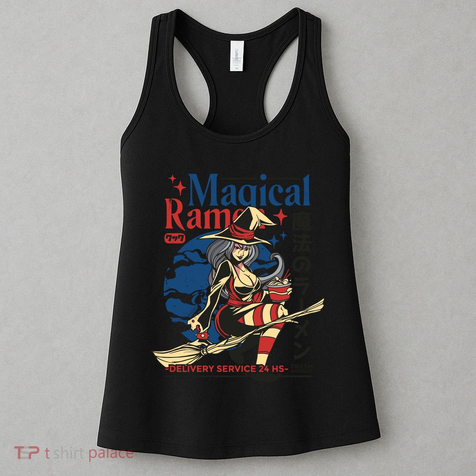 Magical Sexy Roman Noodle Witch Women's Tank Top
