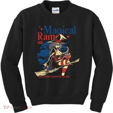 Magical Sexy Roman Noodle Witch Kids Sweatshirt