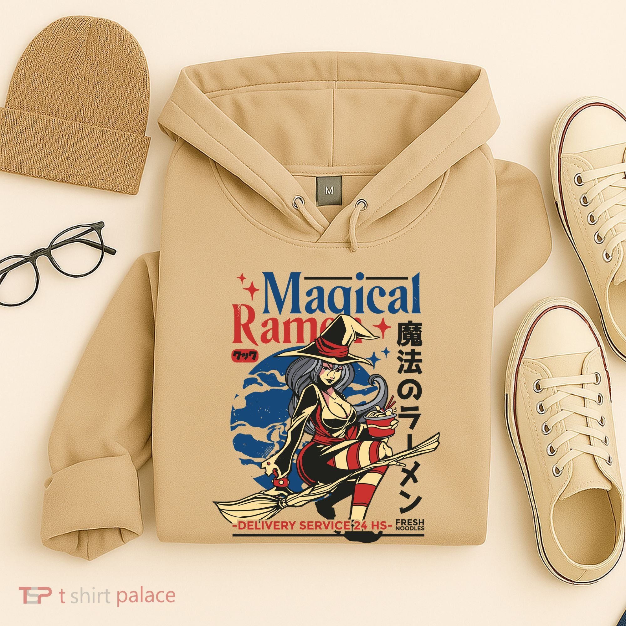 Magical Sexy Roman Noodle Witch Hoodie