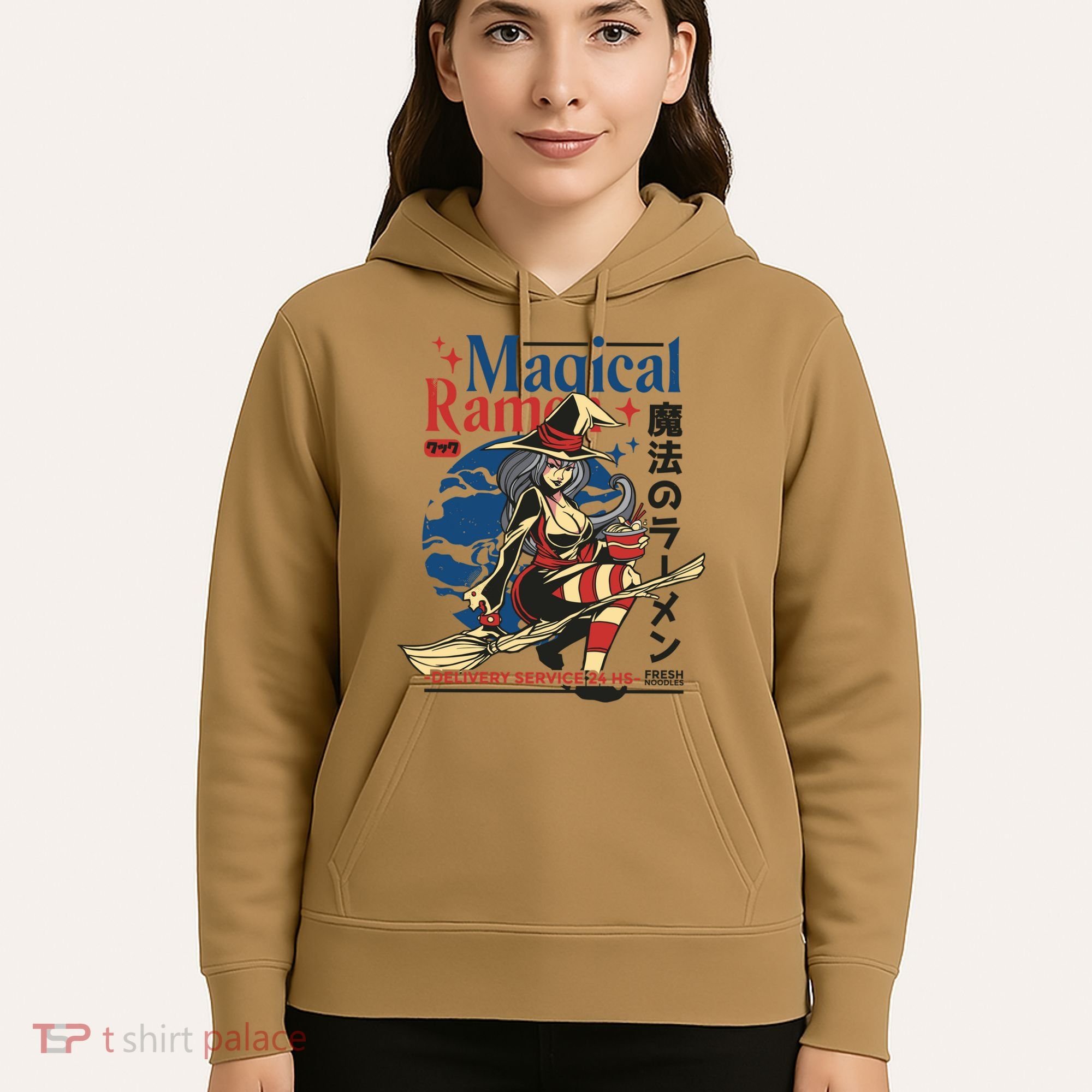Magical Sexy Roman Noodle Witch Hoodie