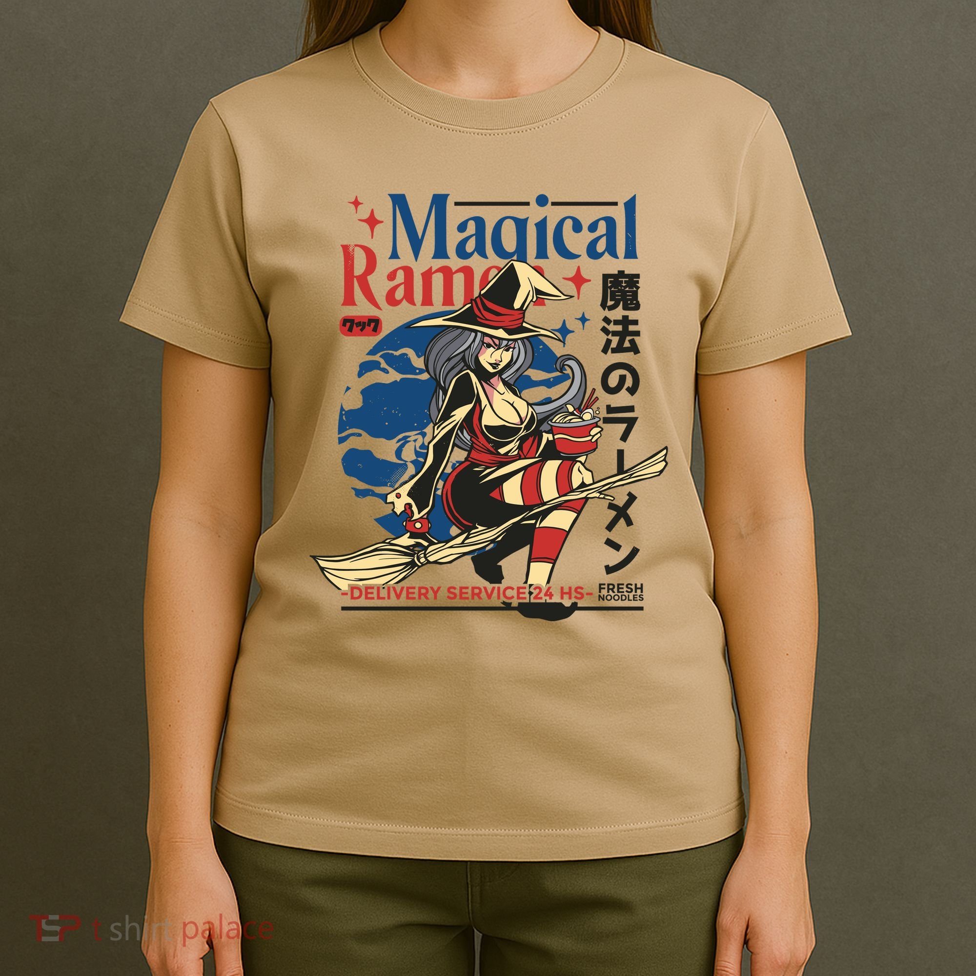 Magical Sexy Roman Noodle Witch T-Shirt