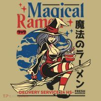 Magical Sexy Roman Noodle Witch T-Shirt thumb 7