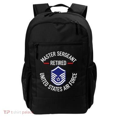 Master Sergeant Retired Military Retirement Backpack