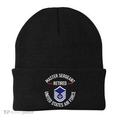 Master Sergeant Retired Military Retirement Beanie