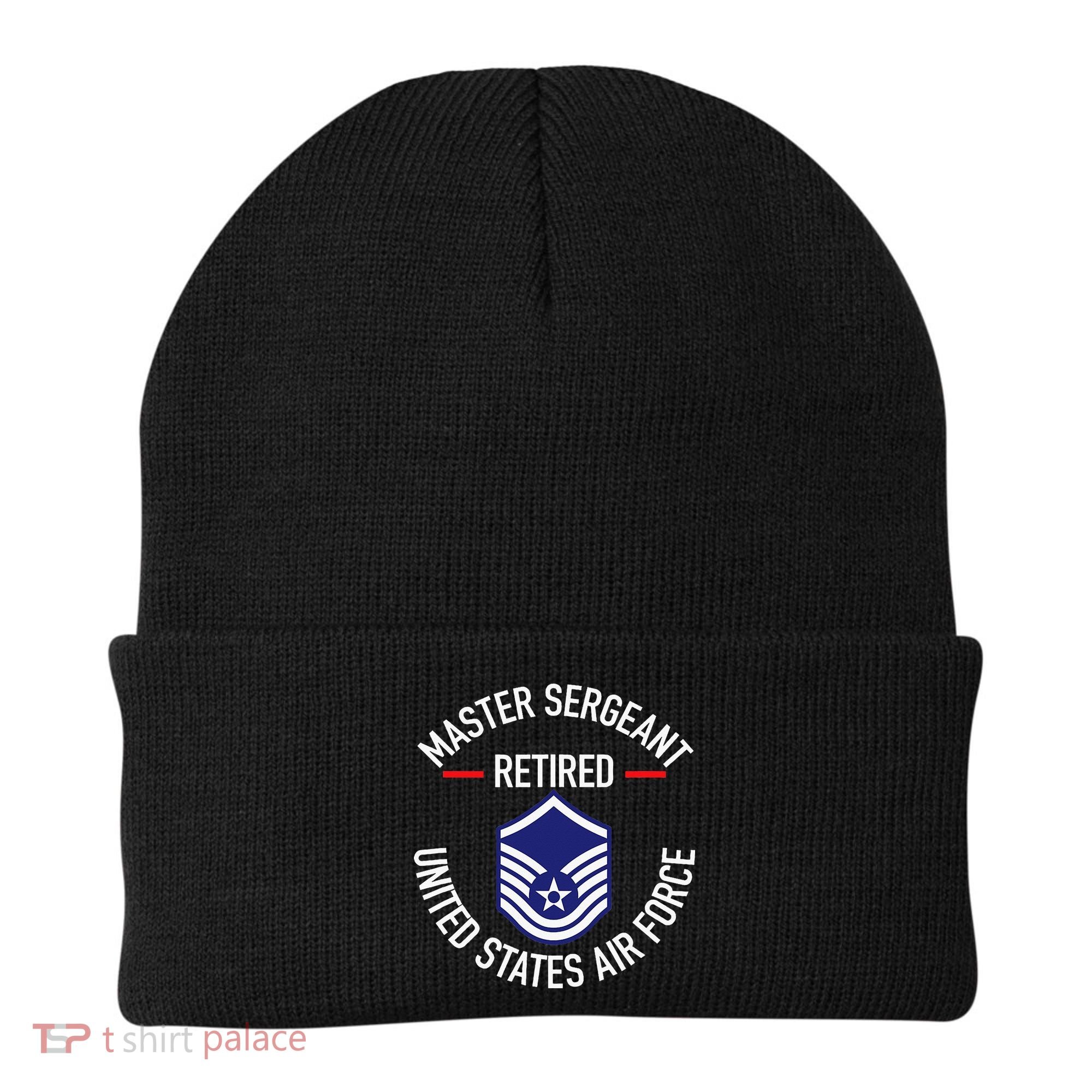 Master Sergeant Retired Military Retirement Beanie