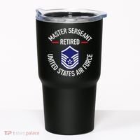Master Sergeant Retired Military Retirement Tumbler thumb 0