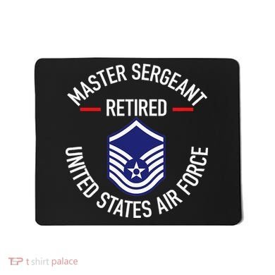 Master Sergeant Retired Military Retirement Mousepad