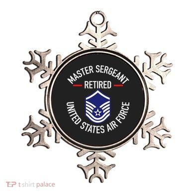 Master Sergeant Retired Military Retirement Ornament