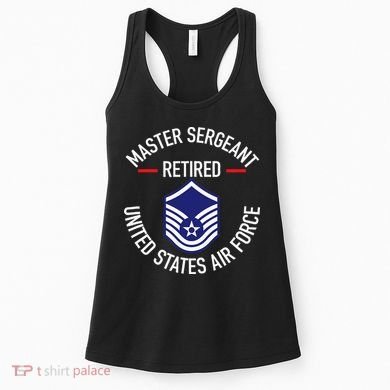 Master Sergeant Retired Military Retirement Women's Tank Top