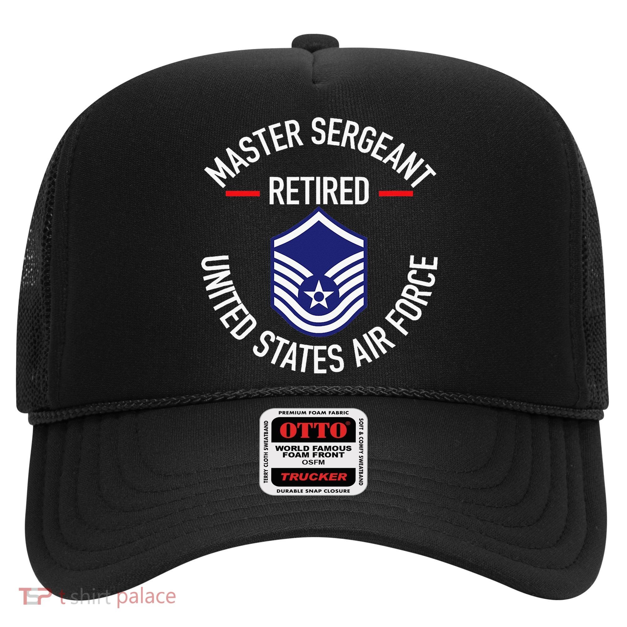 Master Sergeant Retired Military Retirement Hat
