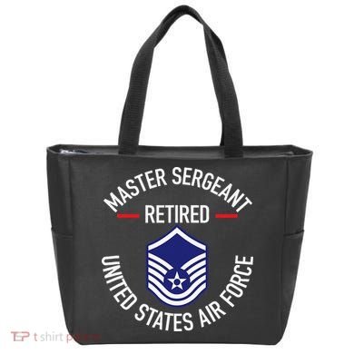 Master Sergeant Retired Military Retirement Tote Bag