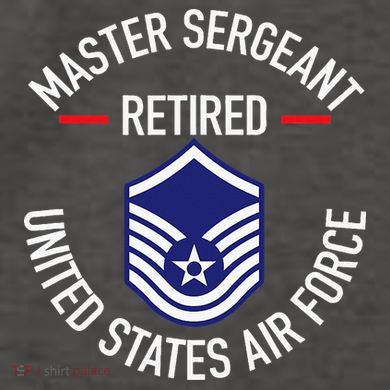 Master Sergeant Retired Military Retirement Vector Backpack