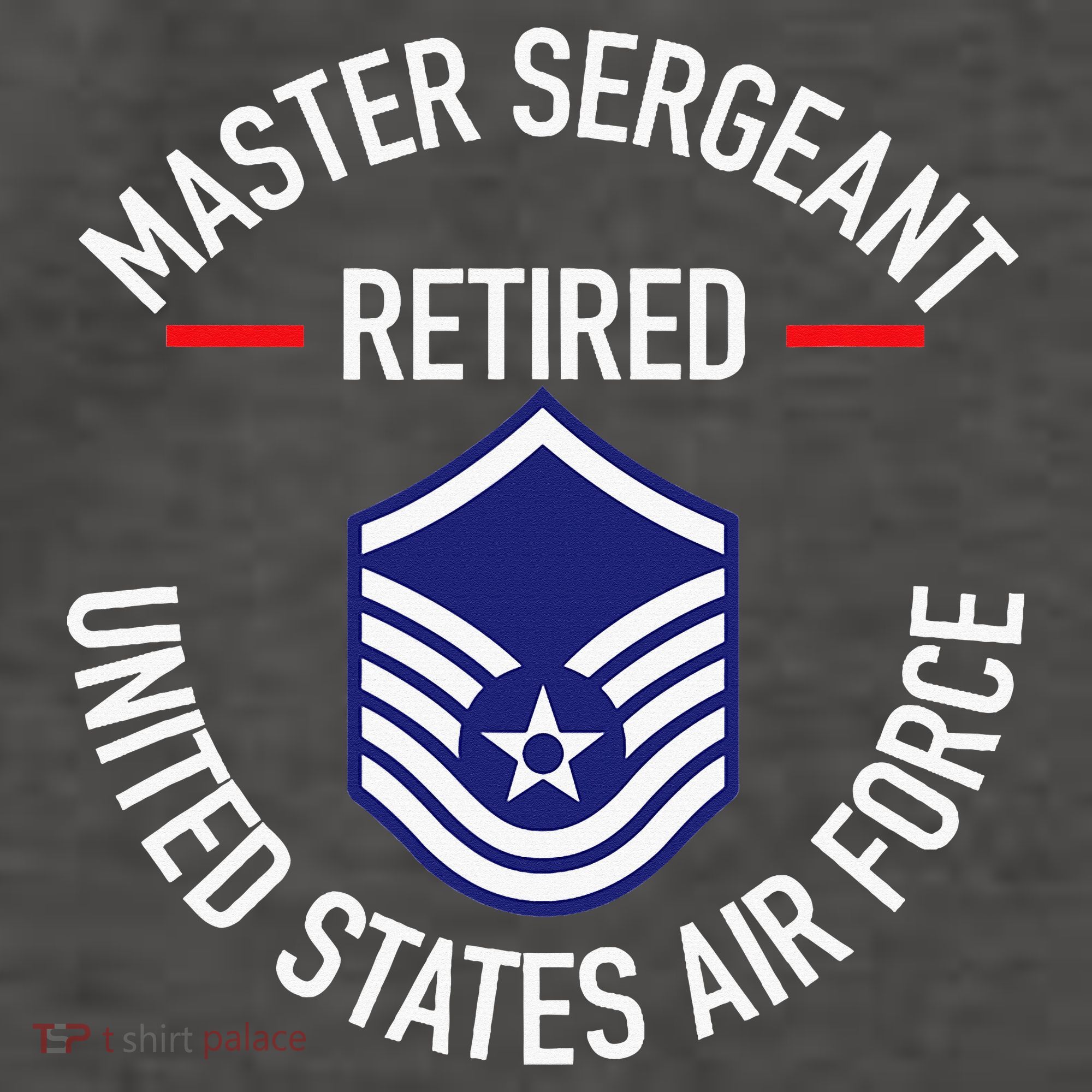 Master Sergeant Retired Military Retirement Vector Backpack