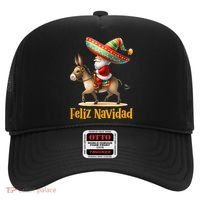 Mexican Santa Riding Donkey Christmas Navidad Mexicana Hat thumb 0