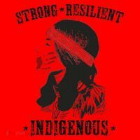 Mmiw Strong Resilient Indigenous Women Mmiw Awareness Women Santa Hat thumb 1