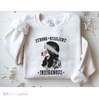 Mmiw Strong Resilient Indigenous Women Mmiw Awareness Women Sweatshirt thumb 2