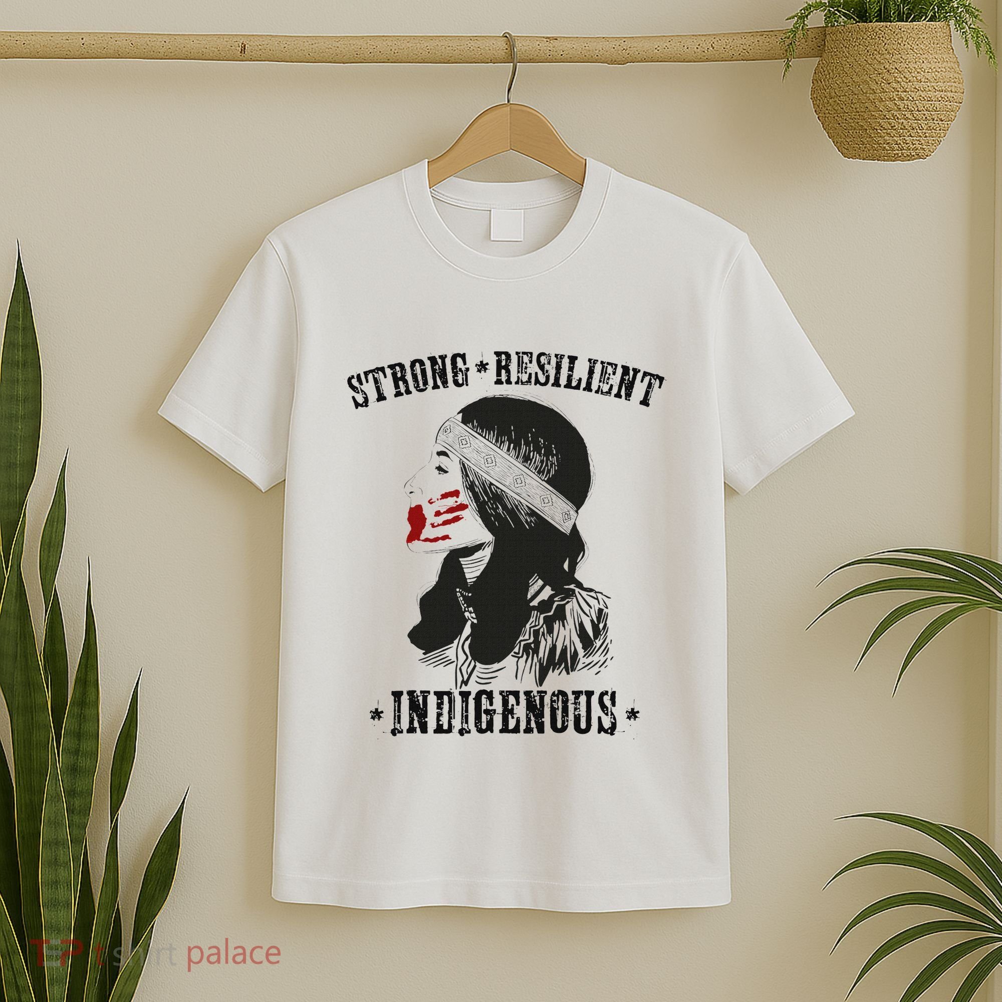 Mmiw Strong Resilient Indigenous Women Mmiw Awareness Women T-Shirt
