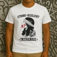 Mmiw Strong Resilient Indigenous Women Mmiw Awareness Women T-Shirt thumb 3
