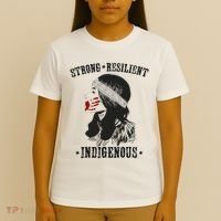 Mmiw Strong Resilient Indigenous Women Mmiw Awareness Women T-Shirt thumb 4