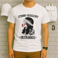 Mmiw Strong Resilient Indigenous Women Mmiw Awareness Women T-Shirt thumb 6