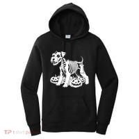 Miniature Schnauzer Skeleton Birthday Halloween Cute Gift Women's Hoodie thumb 0