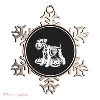 Miniature Schnauzer Skeleton Birthday Halloween Cute Gift Ornament thumb 0