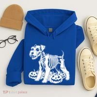 Miniature Schnauzer Skeleton Birthday Halloween Cute Gift Hoodie thumb 4