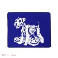 Miniature Schnauzer Skeleton Birthday Halloween Cute Gift Mousepad thumb 0