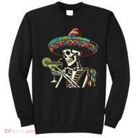 Mexican Skeleton Sombrero Cinco De Mayo Mexican Fiesta Party Sweatshirt thumb 0