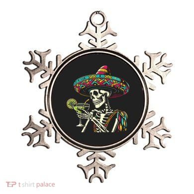 Mexican Skeleton Sombrero Cinco De Mayo Mexican Fiesta Party Ornament