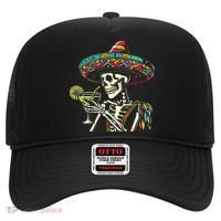 Mexican Skeleton Sombrero Cinco De Mayo Mexican Fiesta Party Hat thumb 0