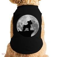 Miniature Schnauzer Silhouette In The Moon Costume Doggie Tank thumb 0