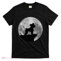Miniature Schnauzer Silhouette In The Moon Costume T-Shirt thumb 0
