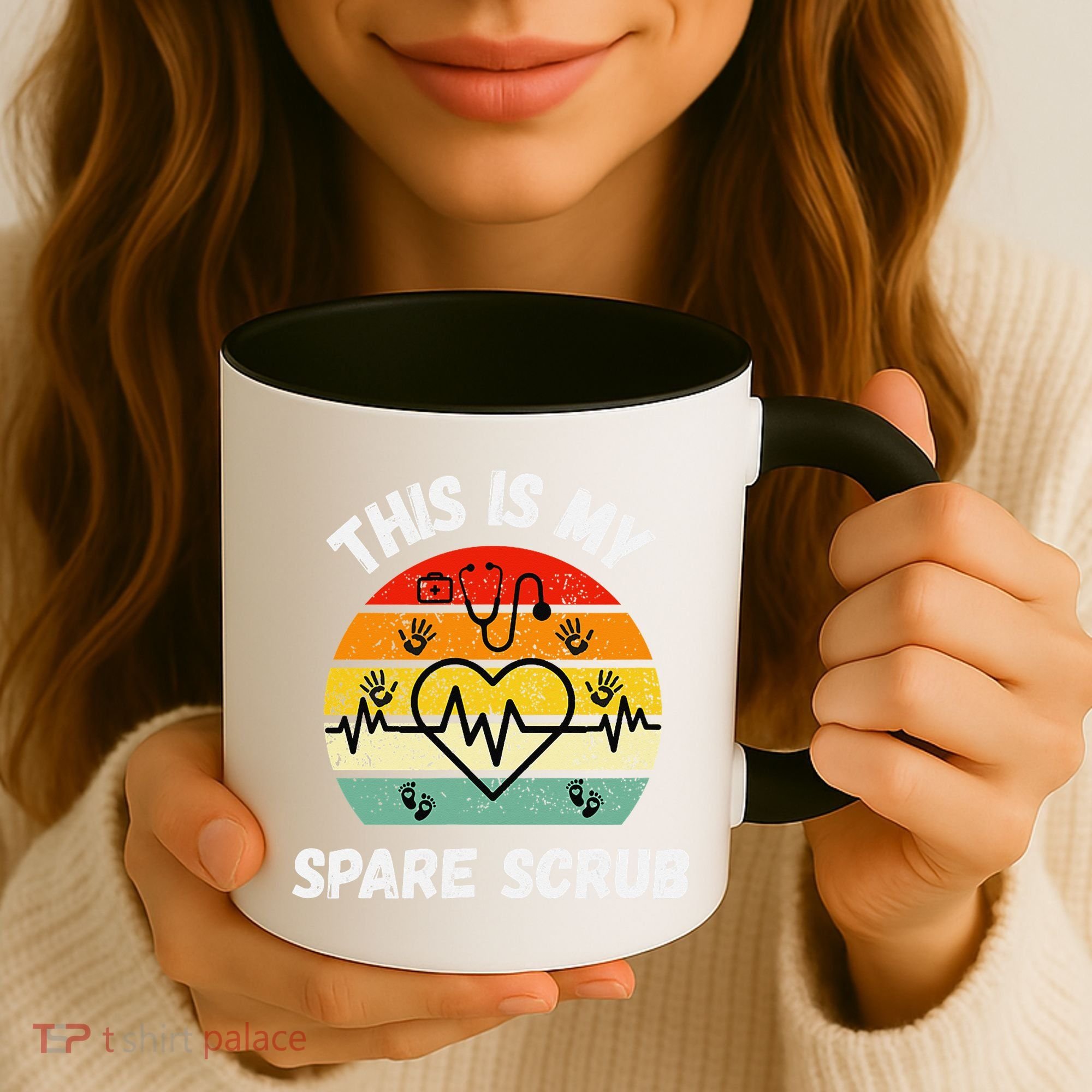 My Spare Scrub Funny Healthcare Worker Nurse CNAs Coffee Mug