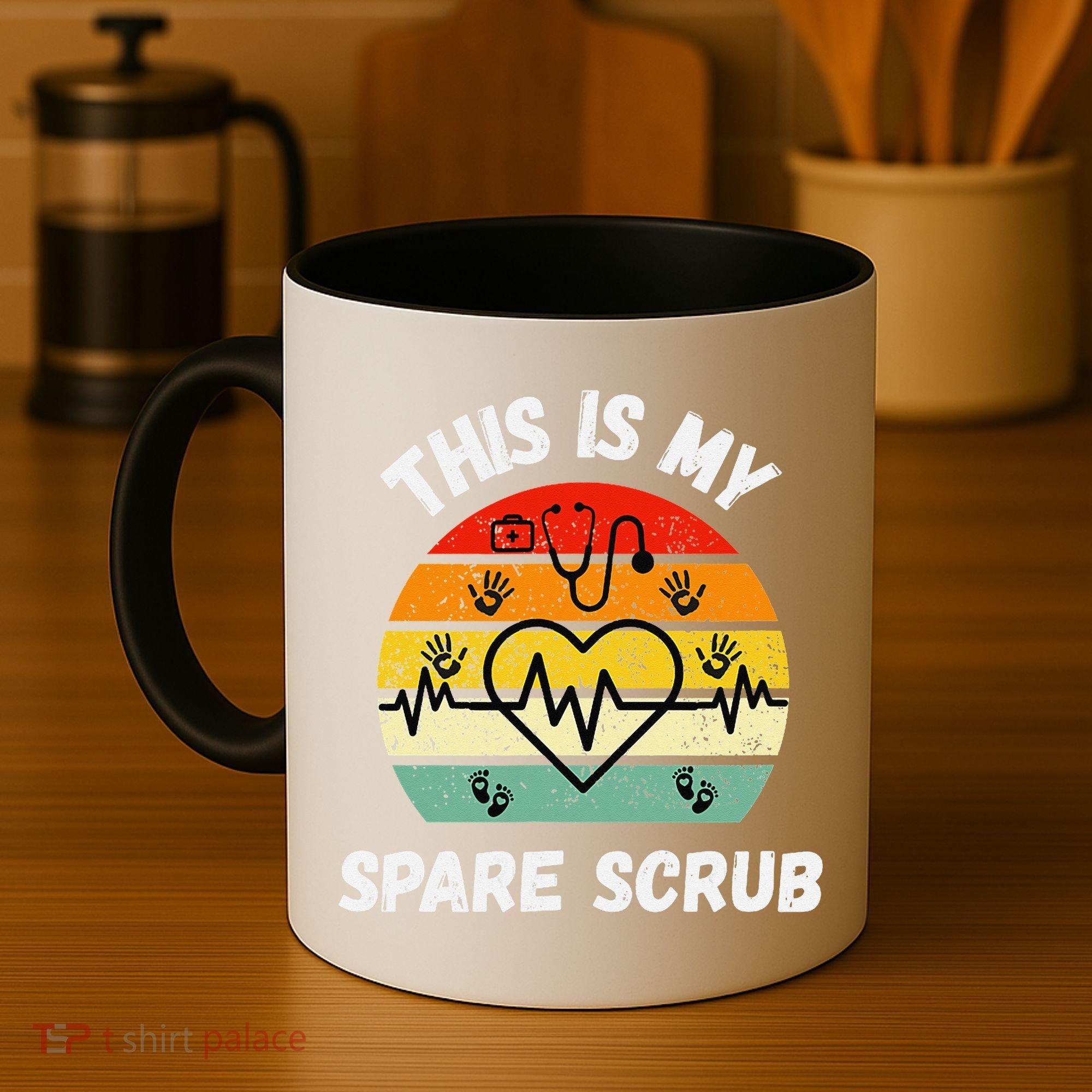 My Spare Scrub Funny Healthcare Worker Nurse CNAs Coffee Mug