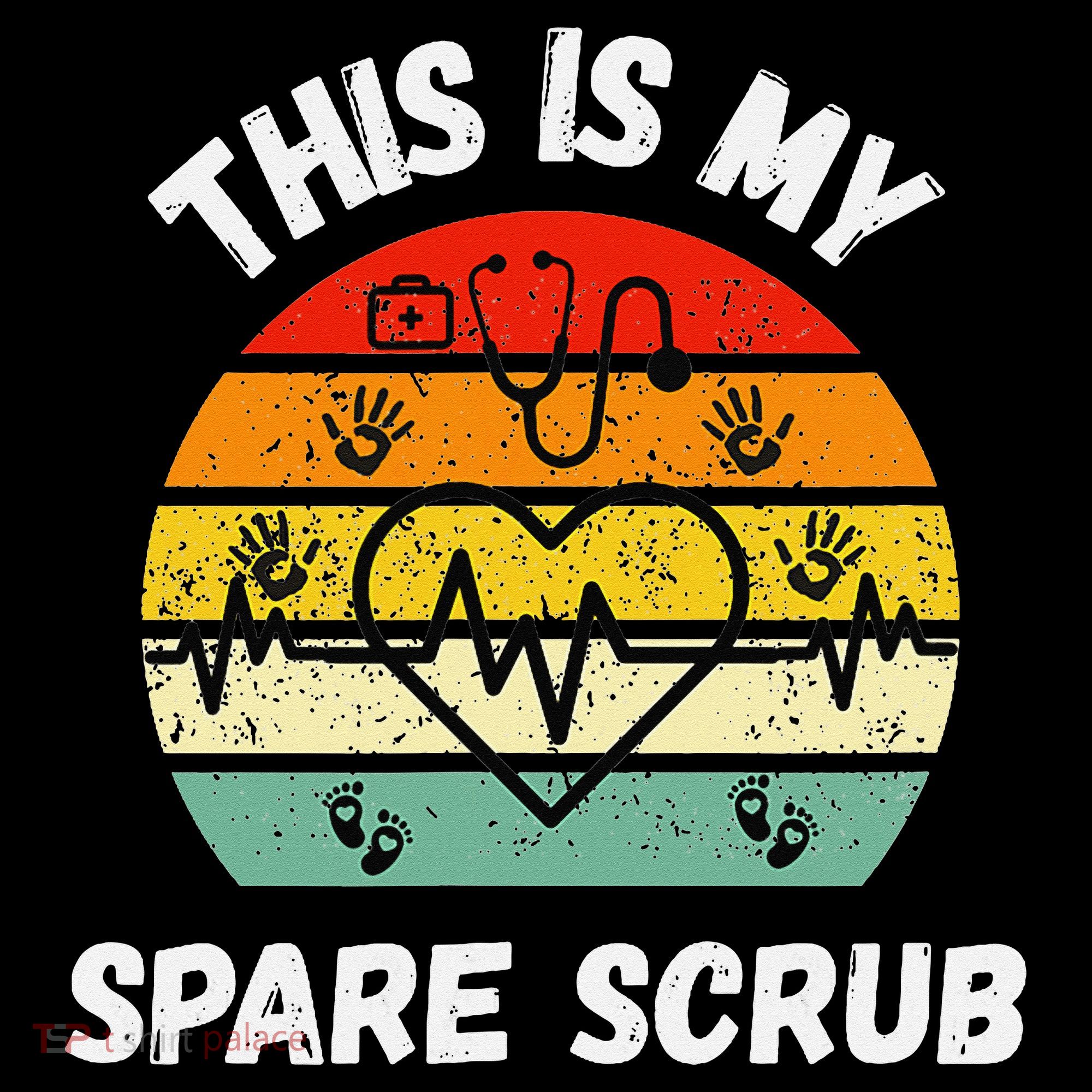 My Spare Scrub Funny Healthcare Worker Nurse CNAs Coffee Mug