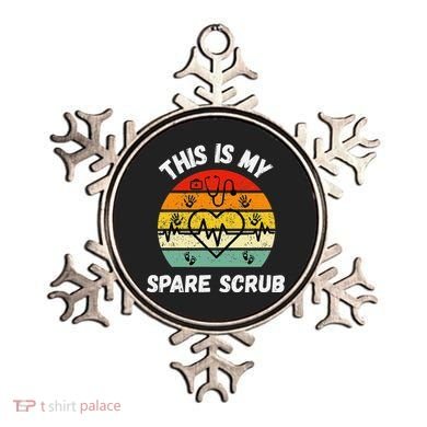 My Spare Scrub Funny Healthcare Worker Nurse CNAs Ornament