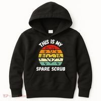 My Spare Scrub Funny Healthcare Worker Nurse CNAs Kids Hoodie thumb 0
